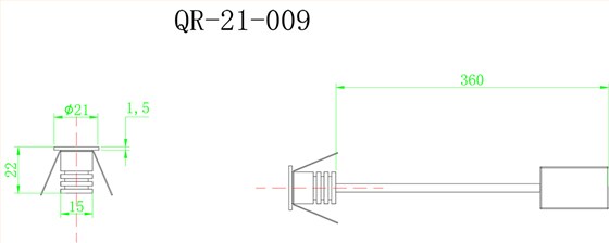 LED平面拉杆灯QR-21-009
