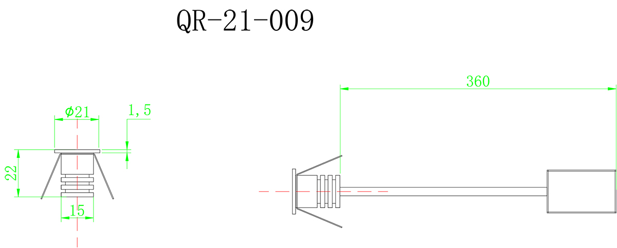 LED平面拉杆灯QR-21-009